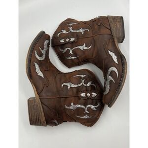 Pierre Dumas Kaylee Boots Western Silver Accents‎ Women's 8.5